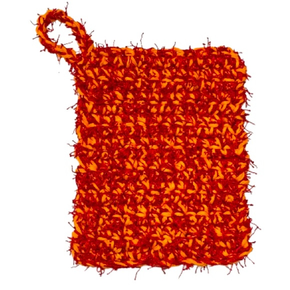 ⭐️⭐️⭐️⭐️⭐️ Rated Item - Large Handmade Crochet Dish/Multipurpose Scrubby